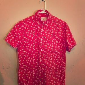 Goodfellow & Co Hawaiian floral print shirt